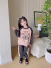 奧特曼童裝女童春秋套裝兒童衣服洋氣中小童運動衛(wèi)衣兩件套女寶寶秋裝潮 灰褲套裝 90 建議80-90cm1歲半-2歲 曬單實拍圖