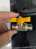 益柏朗燃?xì)忾y門天然氣熱水器家用4分雙外絲全銅安全球閥煤氣管接頭開關(guān) 曬單實(shí)拍圖