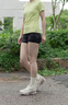 愛步（ECCO）運(yùn)動(dòng)鞋女 25年 BIOM C蹤跡戶外夏季透氣網(wǎng)面登山鞋 健步803383 冰白色/砂礫灰/玫瑰粉 36 曬單實(shí)拍圖