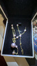 胖東來(lái)同款滿(mǎn)天星珍珠項鏈18k金愛(ài)迪生自然淡水女時(shí)尚精致K包金鎖 粉紫【禮盒包裝】 11-12mm x 45cm 曬單實(shí)拍圖