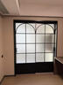 完美系統廚房推拉門(mén)鈦鎂鋁合金三聯(lián)動(dòng)隔斷平移動(dòng)玻璃陽(yáng)臺法式復古 【高端定制 法式復古】珍珠白 三聯(lián)動(dòng) 曬單實(shí)拍圖