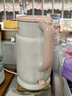 九陽（Joyoung）熱水壺燒水壺電水壺 雙層壺體 304不銹鋼 1.7L家用0膠水電水壺 K17FD-W113 曬單實拍圖