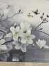 禮御友嘉純手工蘇繡成品掛畫蘇州刺繡玉蘭花客廳玄關(guān)書房壁畫商務(wù)出國禮品 玉蘭花(51*51cm) 曬單實拍圖
