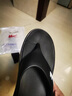 回力拖鞋男士夏天外穿軟底海邊沙灘浴室洗澡防滑夏季防臭人字涼拖 黑色 42/43 曬單實(shí)拍圖