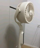 美的（Midea）【暴風循環(huán)】空氣循環(huán)扇大風量搖頭電風扇家用臺式落地扇輕音臥室節(jié)能小風扇柔風輕羽扇 FGA24TQ 曬單實拍圖