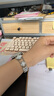 ins風(fēng)適用Applewatch10四葉草金屬鏈條表帶蘋果手表876543小香風(fēng)高級(jí)感watch金屬四葉草se夏季腕帶 ins【四葉草】銀色白貝母 42/44/45/49MM通用 曬單實(shí)拍圖