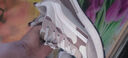 斯凱奇（Skechers）女鞋夏季透氣休閑鞋復古德訓鞋百搭運動(dòng)鞋軟底阿甘鞋板鞋155450 曬單實(shí)拍圖