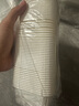 十色生活布朗尼棗糕模具一次性紙杯蛋糕方形帶蓋紙托面包包裝盒子可烤烘焙 【50個】純白色正方形+蓋 曬單實拍圖