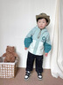 G.DUCKKIDS兒童防曬帽2025新款夏季男女寶寶漁夫帽子男童女童水洗時尚牛仔帽 熱售卡其色 頭圍52-54 曬單實拍圖