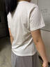 帕羅（PALUOPO）短袖印花t恤上衣女夏桑蠶絲韓版正肩半袖莫代爾圓領(lǐng)百搭打底衫 馬頭 2XL (175/96A) 曬單實(shí)拍圖