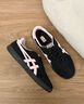 Onitsuka Tiger鬼塚虎春季新款女款復(fù)古德訓(xùn)鞋 運(yùn)動休閑鞋女鞋 TOKUTEN 1183C254 黑色/粉紅色 36 曬單實(shí)拍圖