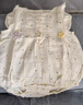 班喜迪嬰兒連體衣夏季薄款連體衣嬰幼兒寶寶公主百天哈衣爬服夏裝包屁衣 曬單實拍圖