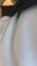 布先生280g重磅廓形小白T恤長絨棉男士純棉短袖 白色 M(170) 曬單實(shí)拍圖