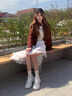 CAMILA KSENIA老爹鞋女士2025新款鞋子時(shí)尚百搭夏季小白鞋透氣厚底增高運(yùn)動(dòng)女鞋 白色 37 曬單實(shí)拍圖