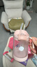 babycare三合一斜口吸管杯寶寶喝水牛奶學(xué)飲杯男女刻度兒童水杯-滿杯300ml 曬單實(shí)拍圖