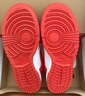 耐克 Dunk Low 板鞋女鞋運(yùn)動鞋子舒適百搭紅色休閑鞋 DD1873-116 37.5 曬單實拍圖