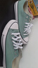 匡威（Converse）官方 All Star春上新男女運(yùn)動(dòng)低幫帆布鞋豆沙綠綠色A06567C A06567C 45 曬單實(shí)拍圖