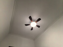 雷士（NVC）風(fēng)扇燈 新中式吊扇燈中古風(fēng) 餐廳客廳高顯指吊燈遙控一級能效省電 似錦5葉/60W全光譜/吸頂遙控款 曬單實(shí)拍圖