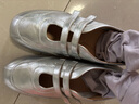 拔佳（Bata）珍妮軟酪2025春秋季商場新通勤百搭軟底開車瑪麗珍鞋ALI43CA5 銀色 39 曬單實(shí)拍圖