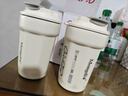 Mongdio保溫杯316不銹鋼咖啡杯便攜大容量學生水杯保溫保冷隨行杯子450ml 曬單實拍圖