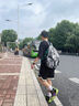 回力（Warrior）潮牌雙肩包男ins潮酷大容量涂鴉背包初中生書包高中大學(xué)生電腦包 白色【單包】 曬單實(shí)拍圖