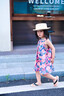 迪士尼女童吊帶連衣裙夏季2024新款兒童背心裙棉布洋氣寶寶碎花公主裙子 綠色 120 曬單實(shí)拍圖