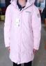 波司登（BOSIDENG）【反季】冬季羽絨服兒童出游中長款過膝連帽加厚新國標(biāo)90絨外套 冰原粉1753 165 /84A 曬單實(shí)拍圖