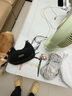 NEXT KISS女生百搭腋下包高級感時尚潮流法棍包流行包包女2025年新款斜挎包 黑色 曬單實(shí)拍圖