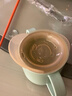 京厽食品兒童喝奶杯兩歲喝奶斜敞口杯學(xué)飲杯嬰兒寶寶喝水小杯子防摔 食品PP，安無異味清新綠150ml 曬單實拍圖