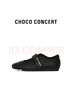 CHOCO CONCERT設(shè)計鞋履丨25SS春夏新品方頭薄底瑪麗珍單鞋薄底女 黑色 38 (240mm) 曬單實拍圖