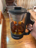 摩飛電器（Morphyrichards）養(yǎng)生壺電水壺迷你家用煮茶器煮茶壺 全自動(dòng)多功能熱水燒水壺花茶壺便攜小型一體式保溫養(yǎng)生杯 灰色+萃取籃 0.5L 曬單實(shí)拍圖