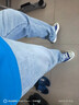 Levi's商場(chǎng)同款冰酷系列25春夏新款男士555寬松直筒牛仔褲000LO 淺藍(lán)色 34 (32) 曬單實(shí)拍圖