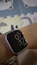 Apple/蘋(píng)果 Watch Series 10 智能手表GPS款42毫米銀色鋁金屬表殼青云色回環(huán)式運動(dòng)表帶MX1L3CH/B 曬單實(shí)拍圖
