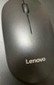 聯(lián)想（Lenovo）無(wú)線(xiàn)鼠標 辦公鼠標便攜鼠標 筆記本鼠標 電腦鼠標 M26黑 帶無(wú)線(xiàn)2.4G接收器 曬單實(shí)拍圖