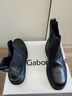 GABOR德國嘉步31720靴子 時(shí)尚光面純色簡(jiǎn)約增高切爾西靴 黑色3172057 37.5 曬單實(shí)拍圖