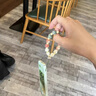 JUIVP漸變可愛貓爪菩提手機(jī)鏈高端串珠掛件手腕款手機(jī)殼掛繩掛鏈女 多彩色-允夏【貓爪12顆】 曬單實(shí)拍圖