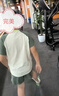 依帝企兒童泳衣男童分體速干青少年學生中大童雙層防尷尬游泳褲男孩泳裝 軍綠色 170 (6XL高155-165/95-110斤) 曬單實拍圖