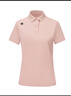 DESCENTE迪桑特WOMEN’S TRAINING系列女士短袖POLO衫 LP-Misty Rose Tpg L (170/88A) 曬單實拍圖