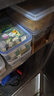 百圣牛保鮮盒食品級(jí)冰箱冷凍密封保鮮盒水果保鮮盒可微波爐長(zhǎng)方形塑料盒 透明中號(hào) (約2.2L) 曬單實(shí)拍圖