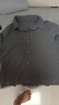 德瑪納【格雷系穿搭】夏輕齡甜美娃娃領休閑短袖舒適棉氨女式t恤 曬單實拍圖