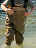 YogelTackle兒童玩水連體衣幼兒園沙水服沙灘抓魚摸魚趕海裝備男女小孩下水褲 曬單實(shí)拍圖