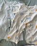 童泰（TONGTAI）嬰兒短袖連體衣夏季純棉寶寶衣服兒童家居服內衣2件裝 藍色73cm 曬單實(shí)拍圖