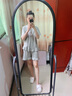 潔麗雅產(chǎn)后抗菌月子鞋女孕婦秋冬款女包跟防滑防臭軟底外穿透氣棉拖鞋女 淡粉小花 38-39 【適合37-38碼】 曬單實(shí)拍圖