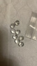 匯多緣天然巴西白水晶散珠串珠diy12mm磨砂柚子同款手鏈材料包 7A級凈體8mm單顆 曬單實(shí)拍圖