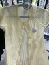 G.DUCK HELLO小黃鴨新生嬰兒兒衣服純棉夏季薄款寶寶連體衣哈衣爬爬服女外出服 淺藍(lán)色 90cm 曬單實(shí)拍圖