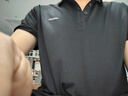 綴櫻沃爾沃汽車工作服 短袖polo衫4s店工裝夏季冰絲翻領(lǐng)T恤衫工衣定制 黑色【沃爾沃汽車】 2XL 曬單實(shí)拍圖