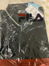 FILA 斐樂官方女子針織連衣裙時尚修身POLO領(lǐng)短袖裙子 正黑色-BK L (170) 88A 曬單實拍圖