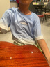 巴拉巴拉兒童短袖夏裝打底衫男童t恤中大童印花漸變速干上衣208225117106 曬單實拍圖
