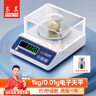 東美（Dongmei）電子天平秤0.01g高精度電子秤克稱(chēng)實(shí)驗室精密分析天平黃金珠寶稱(chēng)中藥珠寶秤計數秤 曬單實(shí)拍圖