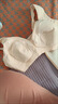 莫代爾夏季薄款純棉哺乳內(nèi)衣前開扣大碼胸罩女孕婦用產(chǎn)后媽媽喂奶文胸 膚色[1件裝] 3XL 42/95【150-165斤】 曬單實拍圖
